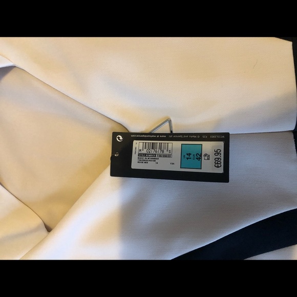 M&S Collection dress ivory/black - Picture 6 of 7